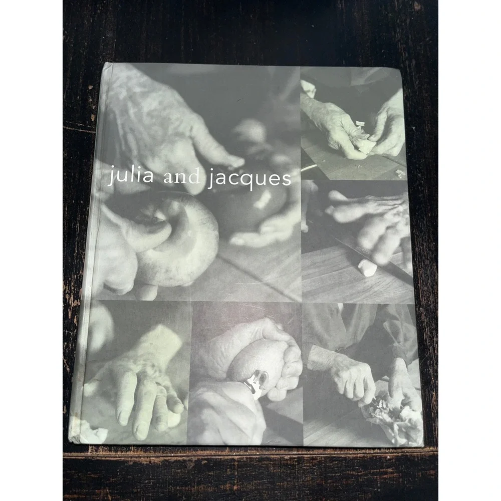 Julia and Jacques Cooking at Home Hardcover Cookbook Julia Child Jacques Pepin